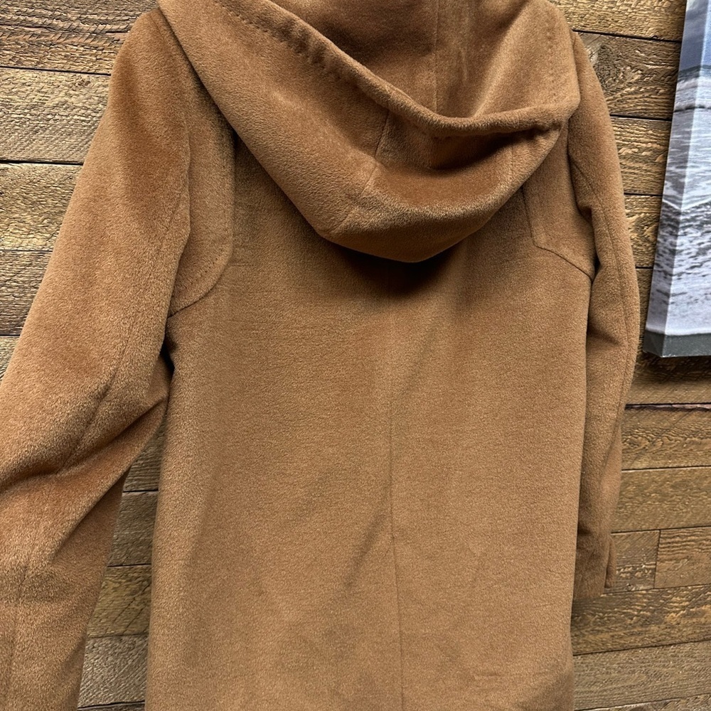 Jones New York Camel Wool Blend Coat (Size 12) - Picture 7 of 9